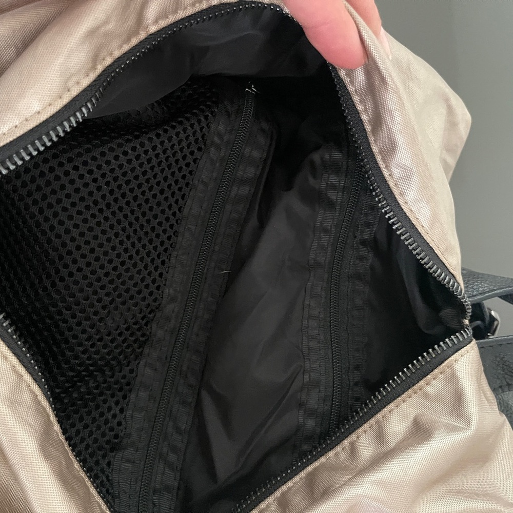 Fabletics Stylish Metallic Backpack Never Worn - image 6